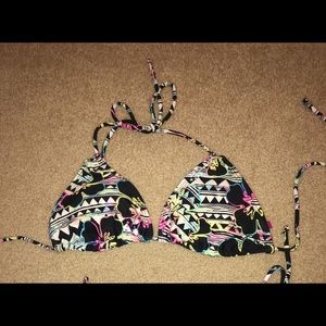 Patterned Bikini Top